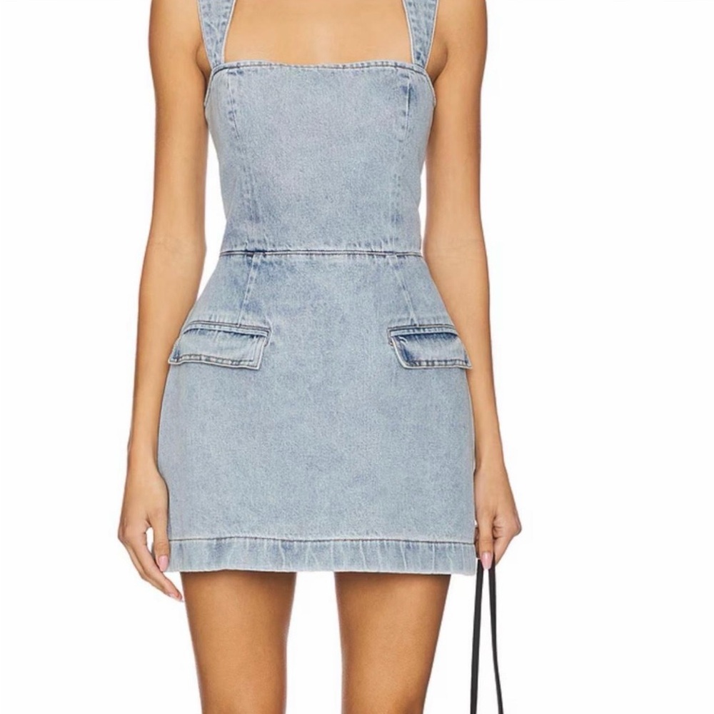 Denim Mini Romper
